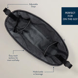 Itzy Ritzy Stroller Caddy - Handy Stroller Storage - Matte Black