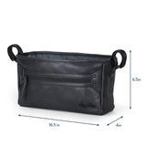 Itzy Ritzy Stroller Caddy - Handy Stroller Storage - Matte Black