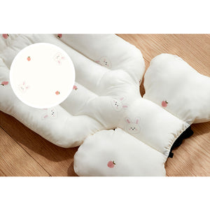 Bebenuvo Stroller Seat Pad-Peach Rabbit