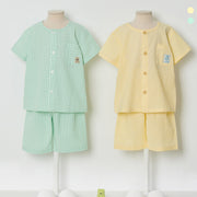 Korean Summer Premium Seersucker Pajama Set
