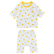Kids Summer Short Shirt Cotton Cool Mesh Pajamas Set - Baby Koko