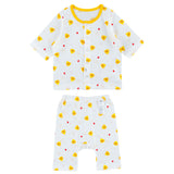 Kids Summer Short Shirt Cotton Cool Mesh Pajamas Set - Baby Koko