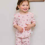 Kids Summer Short Shirt Cotton Cool Mesh Pajamas Set - Jenny