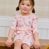 Kids Summer Short Shirt Cotton Cool Mesh Pajamas Set - Jenny