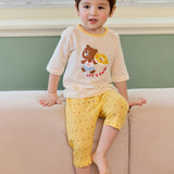 Kids Summer Short Shirt Cotton Cool Mesh Pajamas Set - Tube Donut