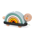 Janod Sweet Cocoon Wooden Rainbow Turtle