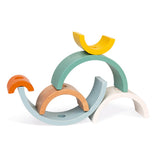 Janod Sweet Cocoon Wooden Rainbow Turtle