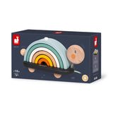 Janod Sweet Cocoon Wooden Rainbow Turtle