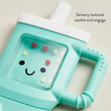 Itzy Ritzy Sweetie Shake Plus™ Rattle & Teether - Tucker the Tumbler