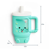 Itzy Ritzy Sweetie Shake Plus™ Rattle & Teether - Tucker the Tumbler