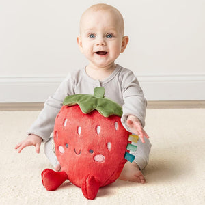 Itzy Ritzy Sweetie Snuggles Plush-Strawberry