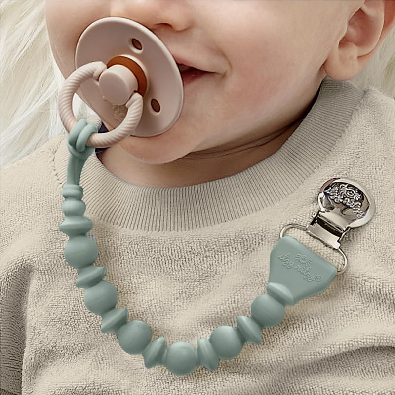 Itzy Ritzy Sweetie Strap Beaded Pacifier Clip – Bebeang Baby