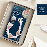 Itzy Ritzy Sweetie Strap Plus - Strawberry