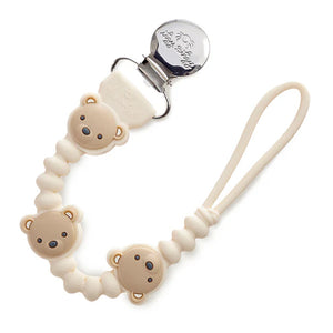 Itzy Ritzy Sweetie Strap Plus - Theo the Bear