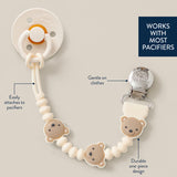 Itzy Ritzy Sweetie Strap Plus - Theo the Bear