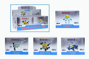 Daron SPACE ADVENTURE MINI CONTRUCTION SET PDQ SET OF 8