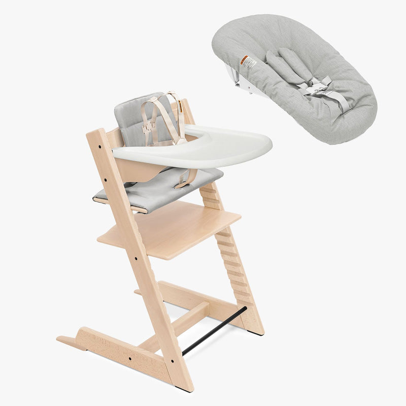 Stokke Tripp Trapp High Chair2 with Cushion, Newborn Set and