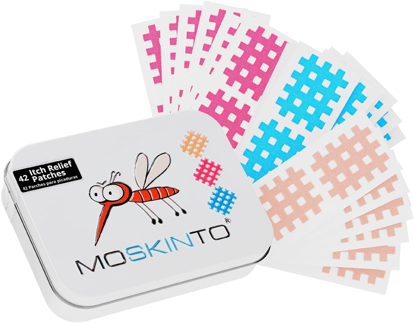 Moskinto The Original Mosquito Itch Relief Patches 42 Count
