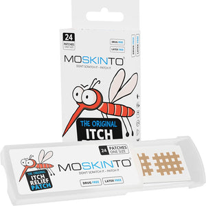 Moskinto The Original Mosquito Itch Relief Patches 24 Count