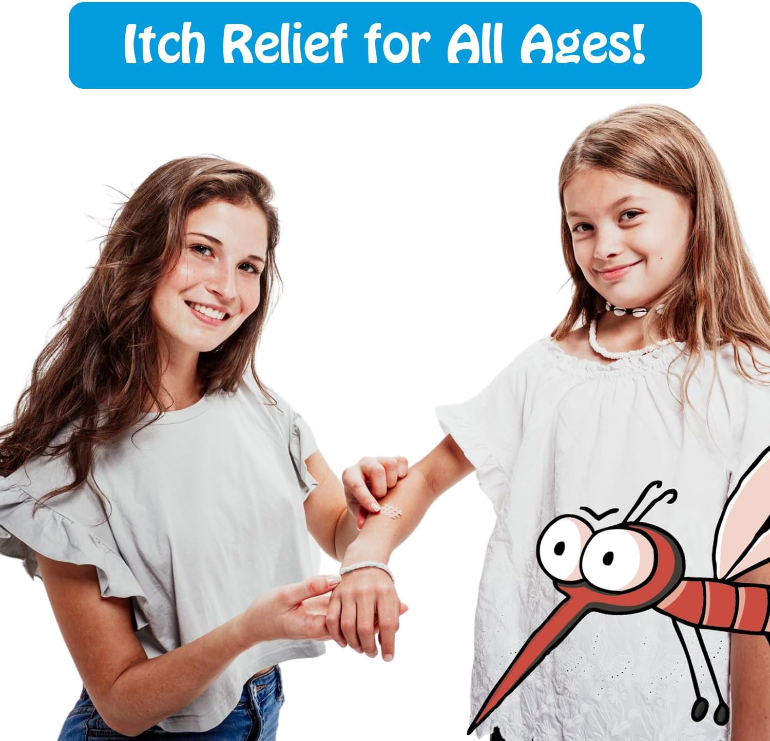 Moskinto The Original Mosquito Itch Relief Patches 24 Count