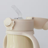 Stainless Capsule One-touch Thermo Cooled Straw Cup 260ml-Bear
