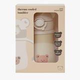 Stainless Capsule One-touch Thermo Cooled Straw Cup 260ml-Bear