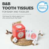 B&B Tooth Tissues for Baby and Toddler 30pcs