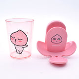 Toothbrush Cup and Holder Set