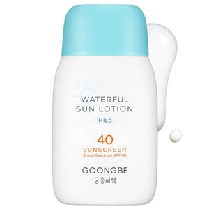Goongbe Waterful Sun Lotion Mild SPF 40, 2.82 fl.oz.
