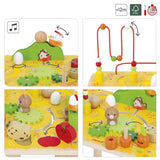Janod Wooden Farm Activity Table