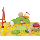 Janod Wooden Farm Activity Table