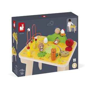 Janod Wooden Farm Activity Table