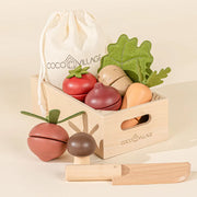 Coco Village Wooden Vegetables playset