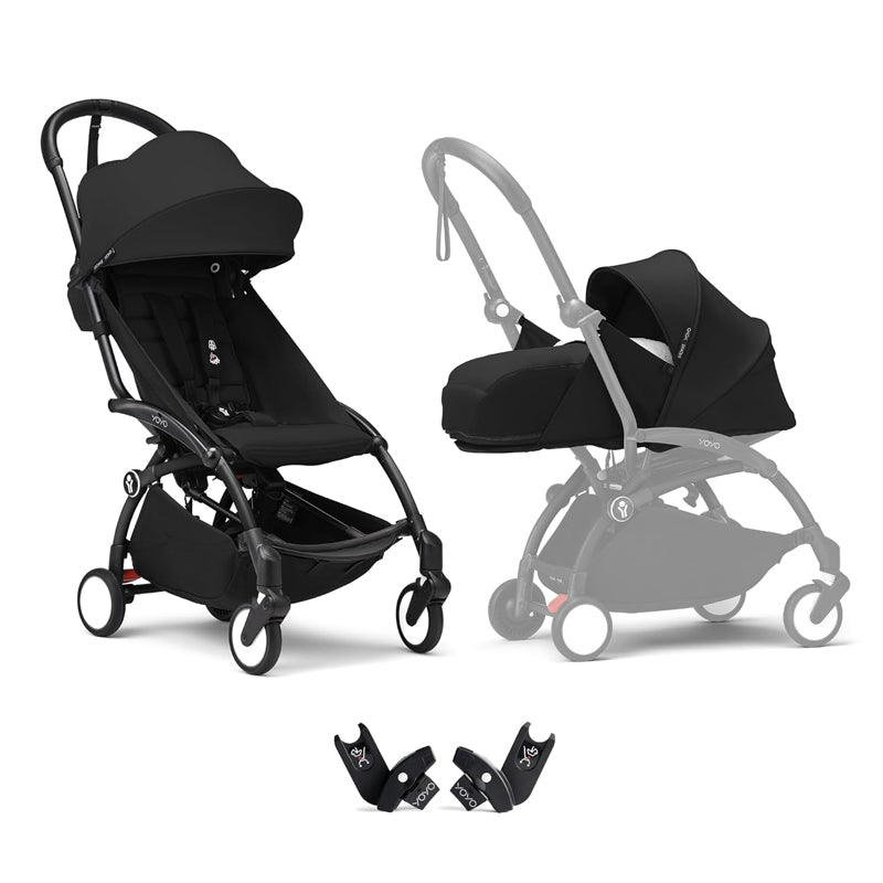Stokke YOYO3 from Newborn to Toddler (Stroller+Adapter+Newborn Pack)