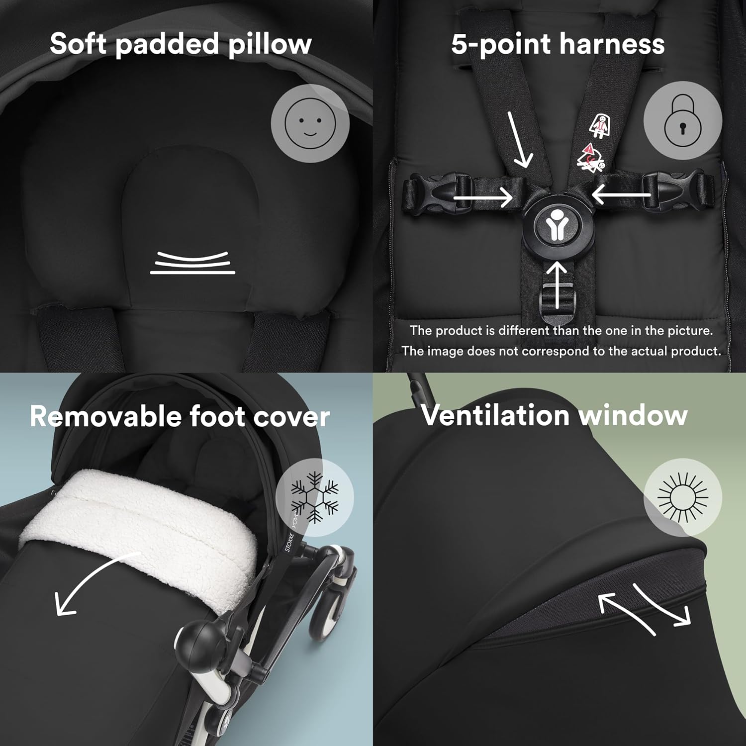 Stokke YOYO3 from Newborn to Toddler (Stroller+Adapter+Newborn Pack)