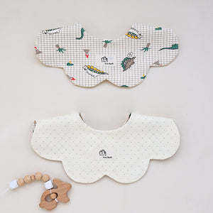 Reversible Baby Cotton Bib