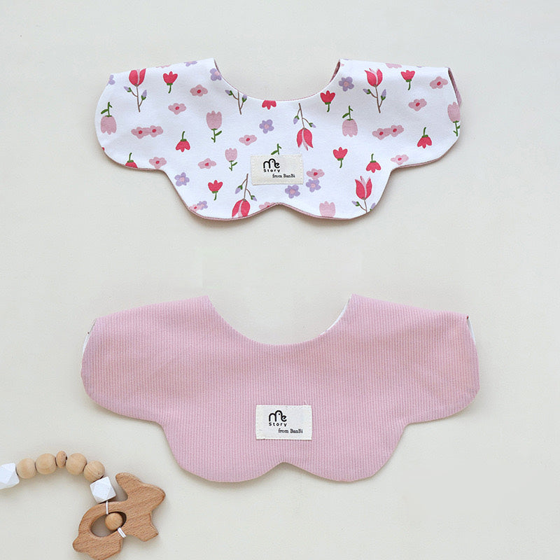 Reversible Baby Cotton Bib