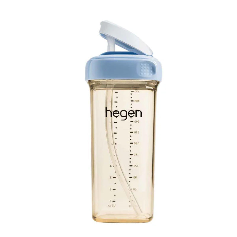 Hegen PCTO™ 330ml/11oz Straw Cup PPSU Blue (9 months and above)