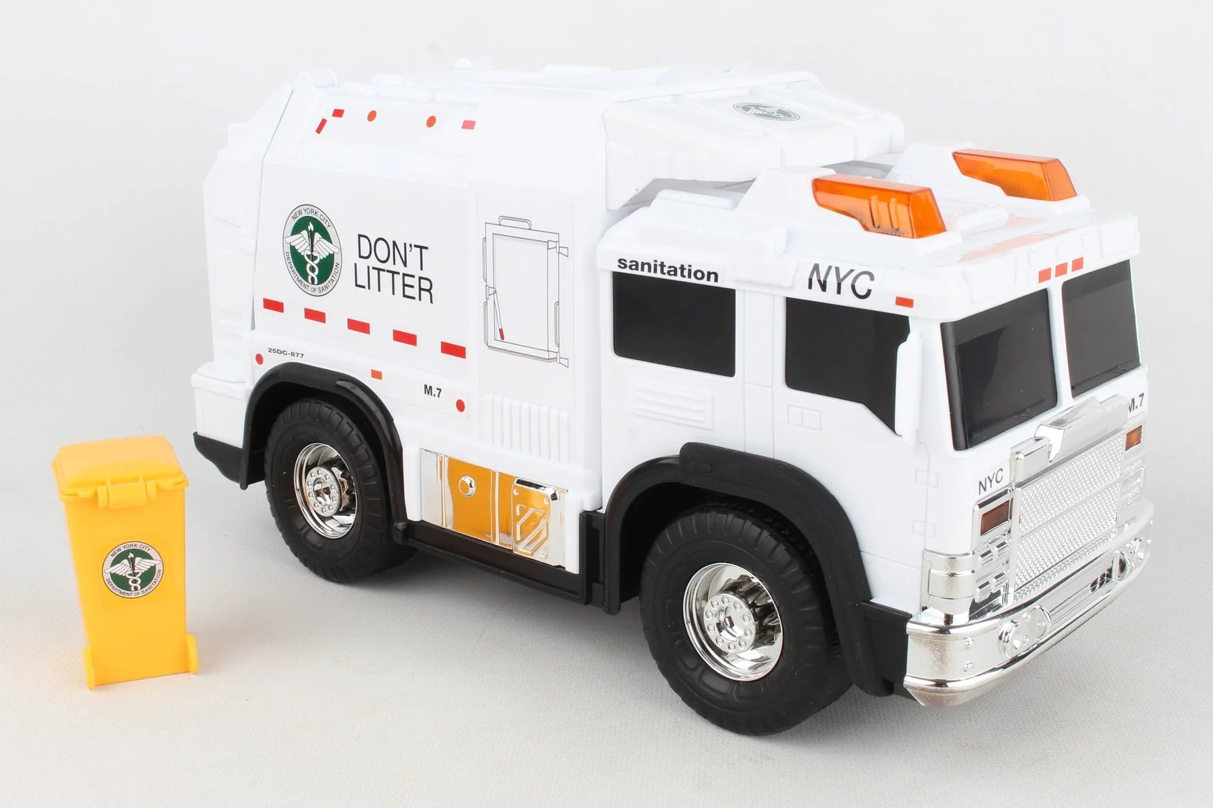 Daron NYC SANITATION GARBAGE TRUCK W/LIGHTS & SOUND