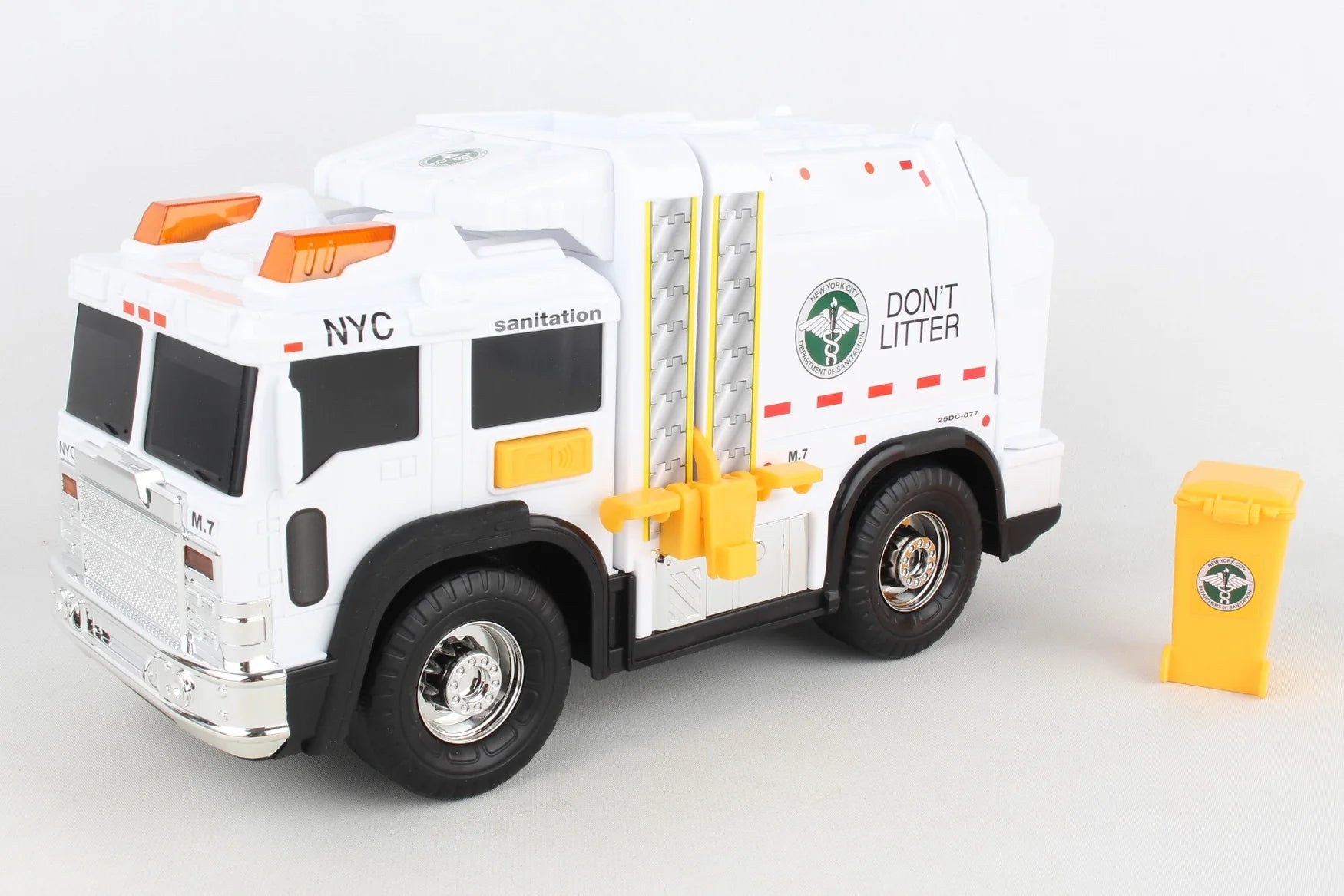 Daron NYC SANITATION GARBAGE TRUCK W/LIGHTS & SOUND