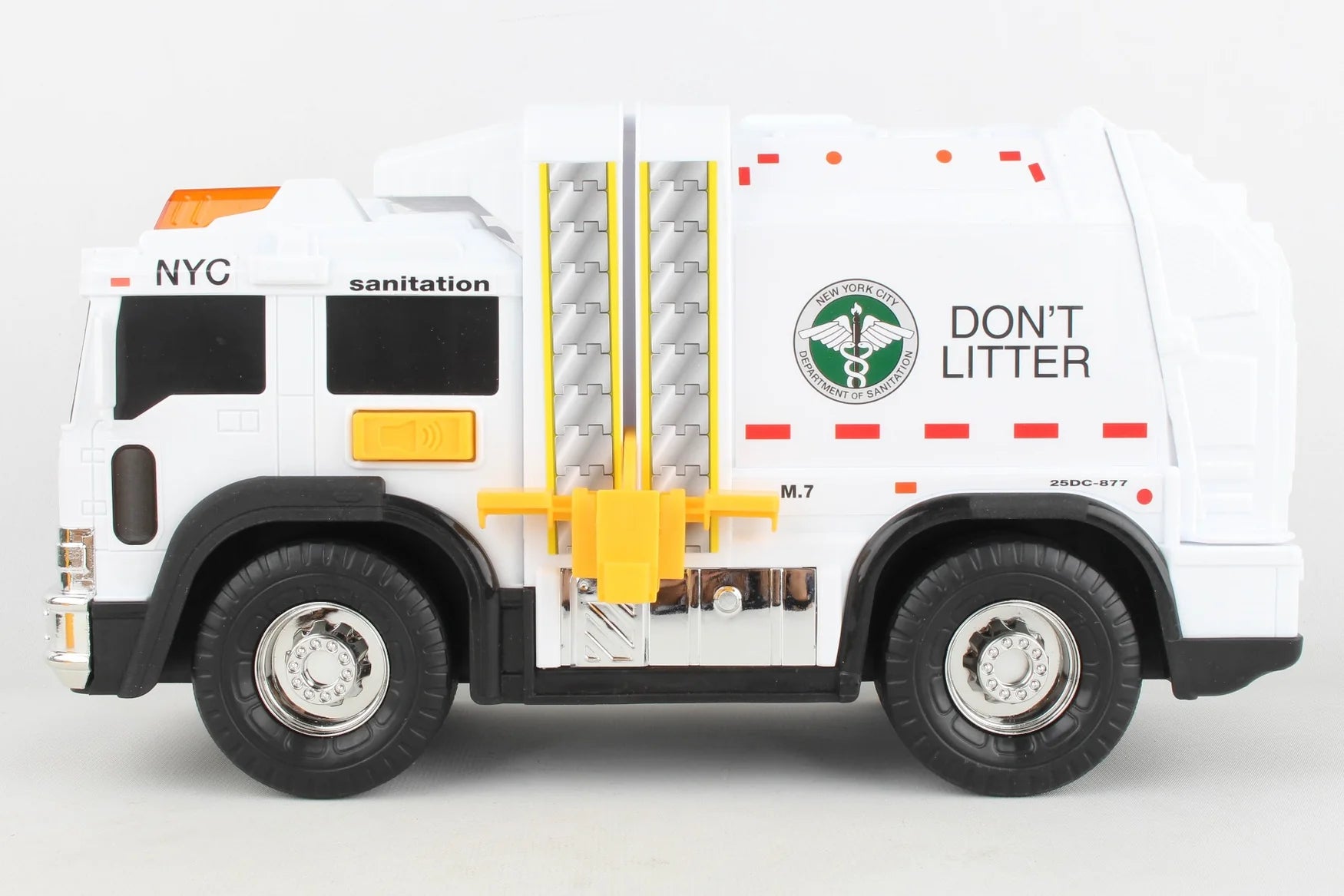 Daron NYC SANITATION GARBAGE TRUCK W/LIGHTS & SOUND
