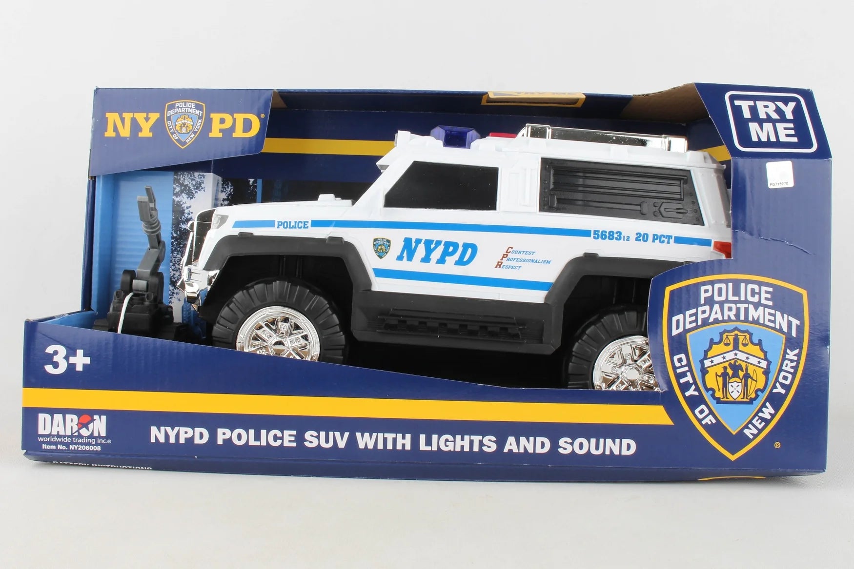 Daron NYPD SUV W/LIGHTS & SOUND