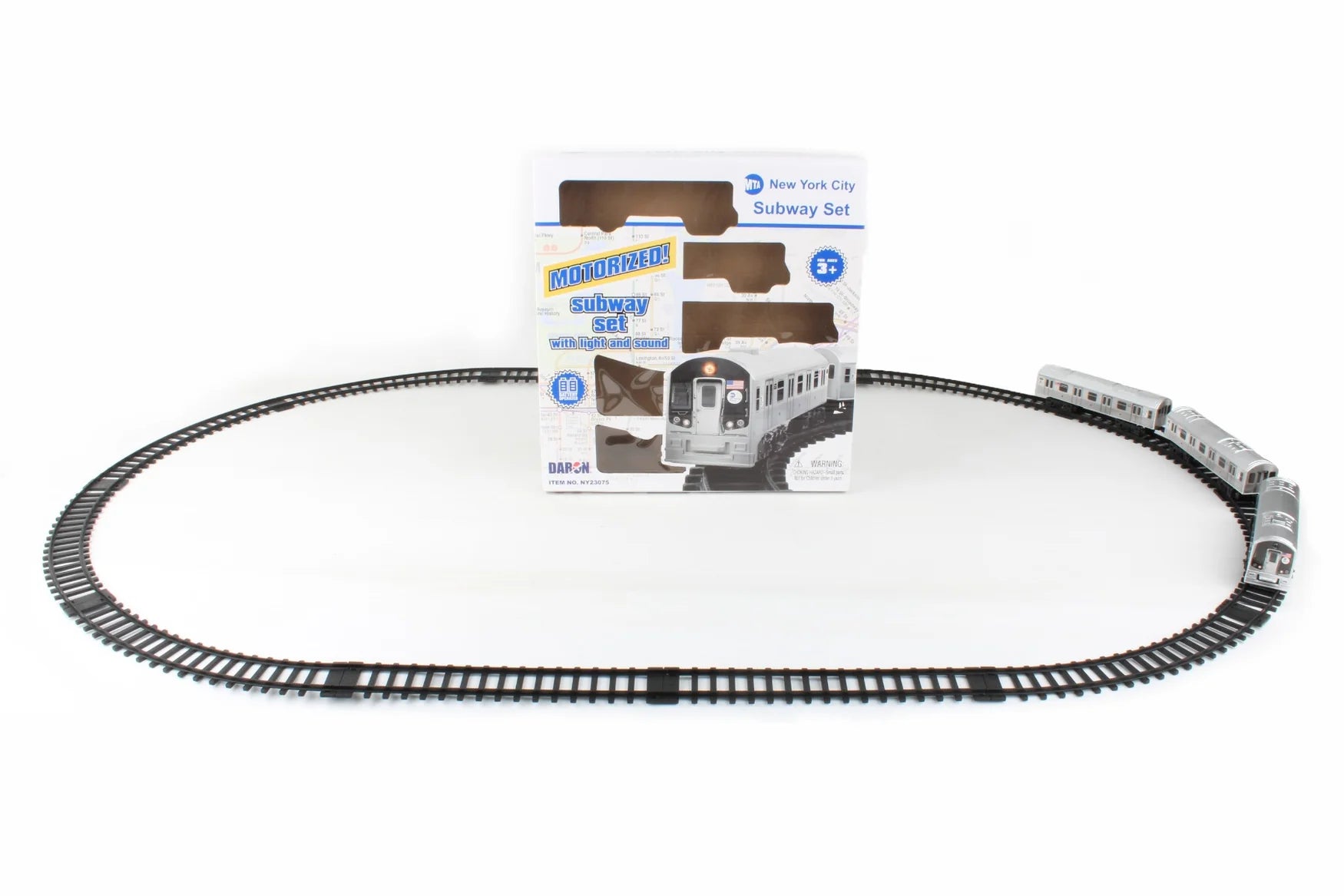 Daron MTA 3 PIECE TRAIN SET W/TRACK