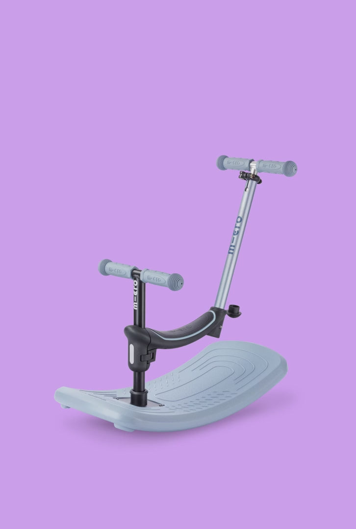 Load video: Micro Kickboard Micro Mini Deluxe Rock &amp; Go LED Age 1 - 6