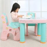 iFam Children cute cartoon Learning Tables and Chairs Set