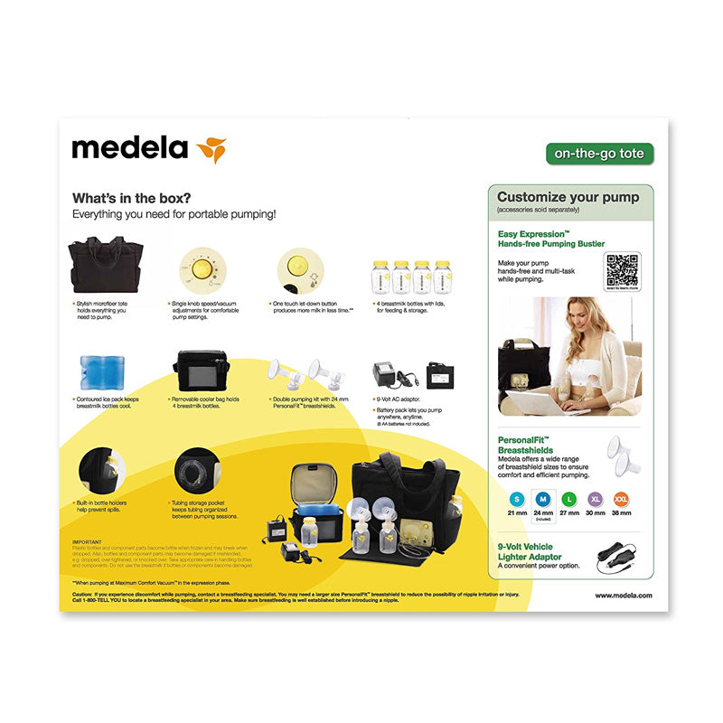 Medela Pump In Style Advanced Breast Pump With On the Go Tote