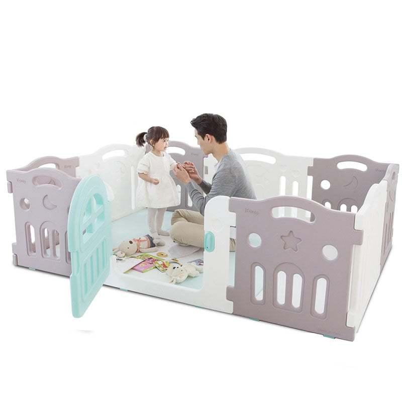 Ifam Fence Playpens Marshmallow Plus Baby Room 10Pack