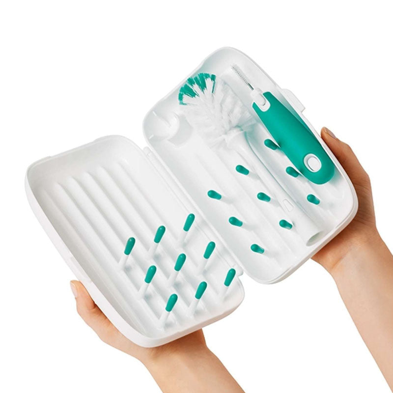 Oxo Tot On-The-Go Drying Rack & Bottle Brush