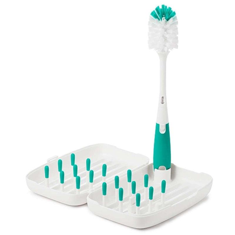 OXO Tot Bottle Brush with Cleaner & Stand