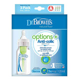 Dr. Brown's Options+ Baby Bottle 4 Oz 3-Pack